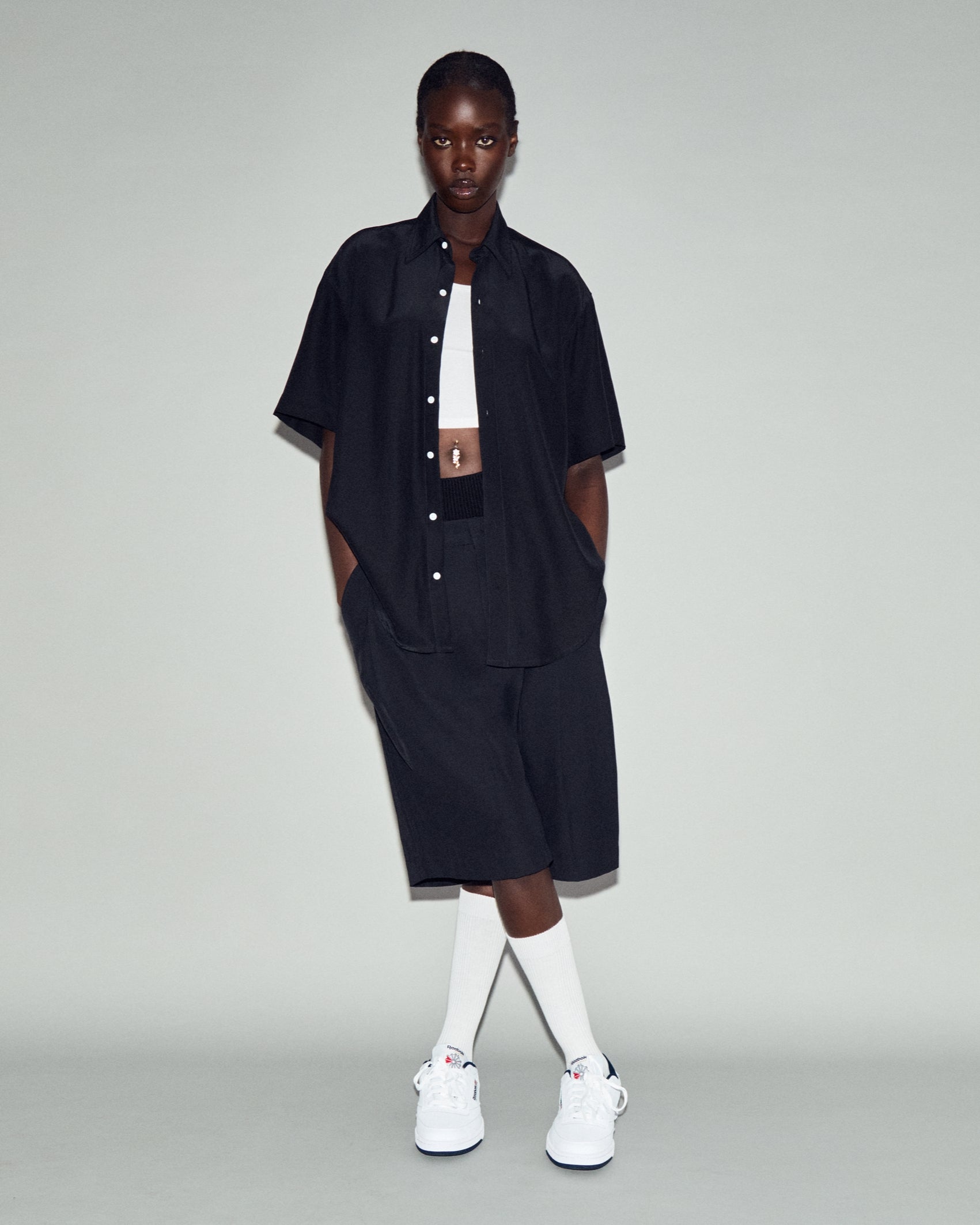 ARGROVE SHORT SLEEVE SHIRT - BASALT BLACK