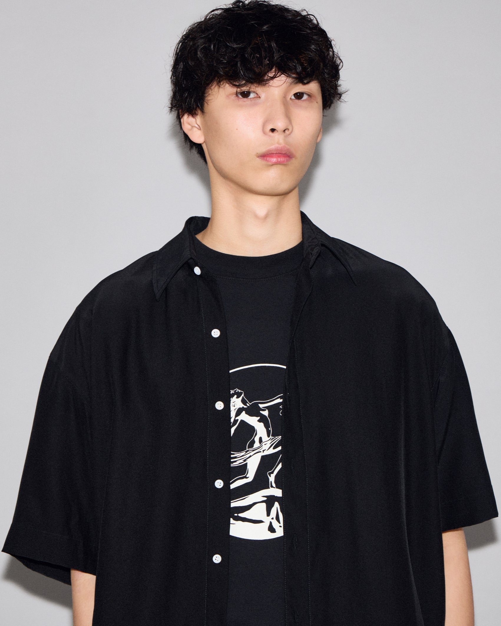 ARGROVE SHORT SLEEVE SHIRT - BASALT BLACK