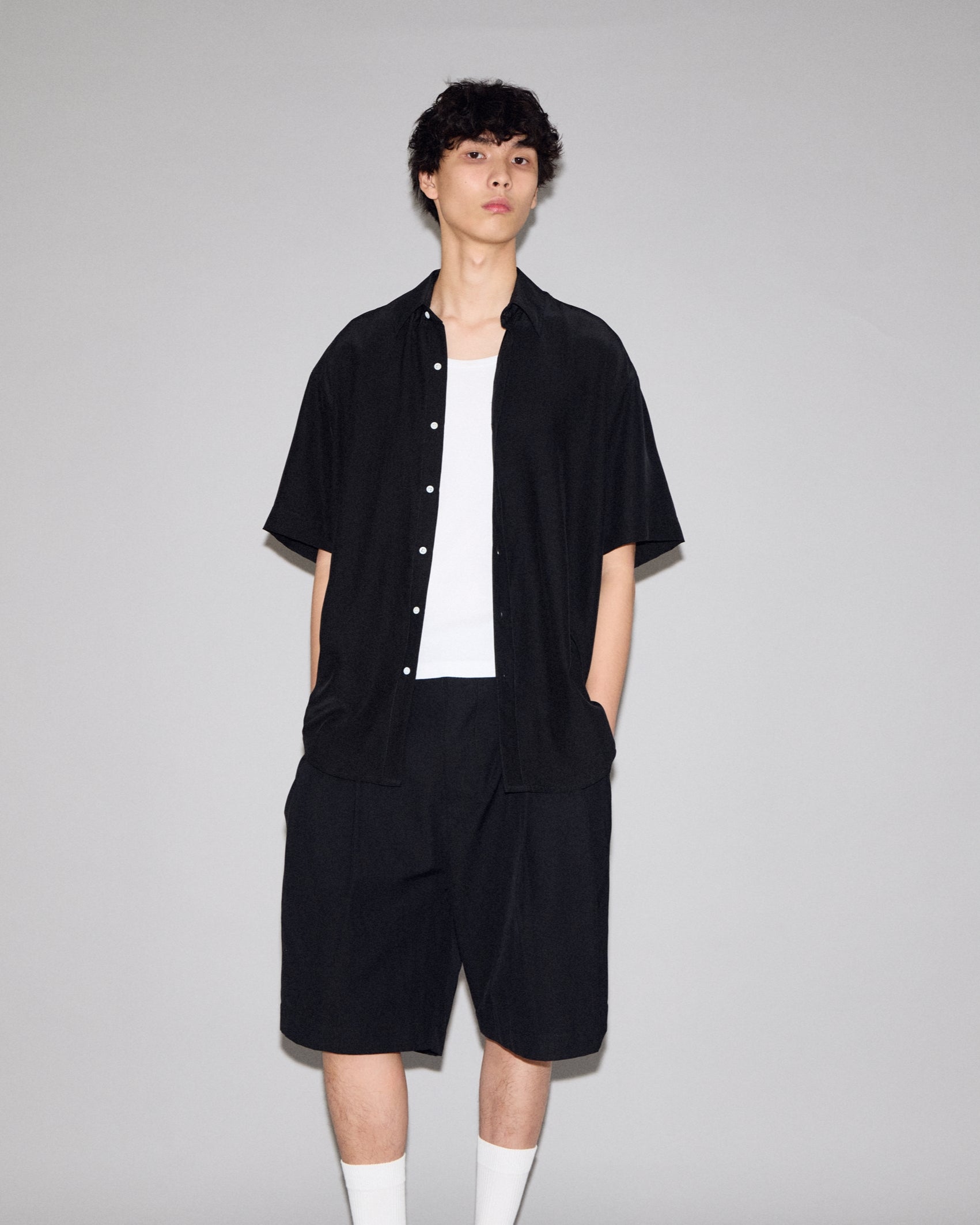 ARGROVE SHORT SLEEVE SHIRT - BASALT BLACK