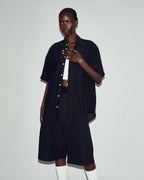 ARGROVE SHORT SLEEVE SHIRT - BASALT BLACK