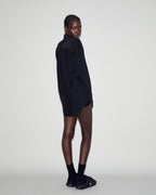 ARGROVE LONG SLEEVE SHIRT - BASALT BLACK