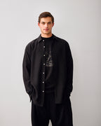 ARGROVE LONG SLEEVE SHIRT - BASALT BLACK