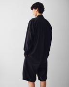 ARGROVE LONG SLEEVE SHIRT - BASALT BLACK
