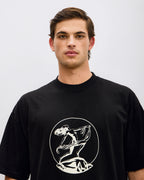 ARGROVE T-SHIRT - IVORY ON COAL