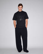 ARGROVE T-SHIRT - COAL ON COAL