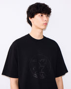 ARGROVE T-SHIRT - COAL ON COAL