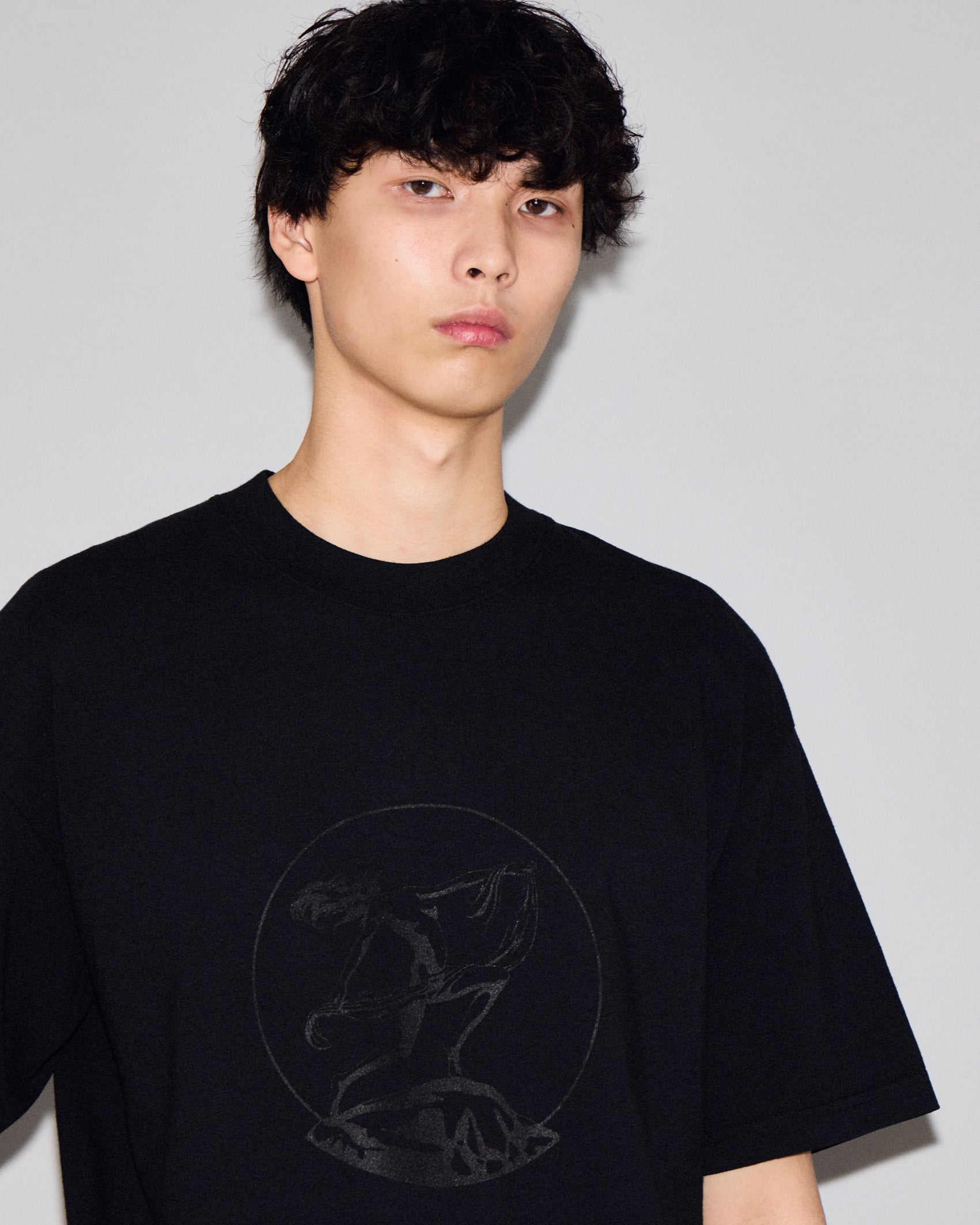 ARGROVE T-SHIRT - COAL ON COAL