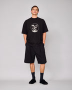 ARGROVE T-SHIRT - IVORY ON COAL