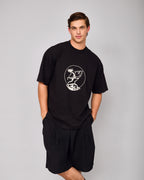 ARGROVE T-SHIRT - IVORY ON COAL