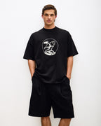 ARGROVE T-SHIRT - IVORY ON COAL
