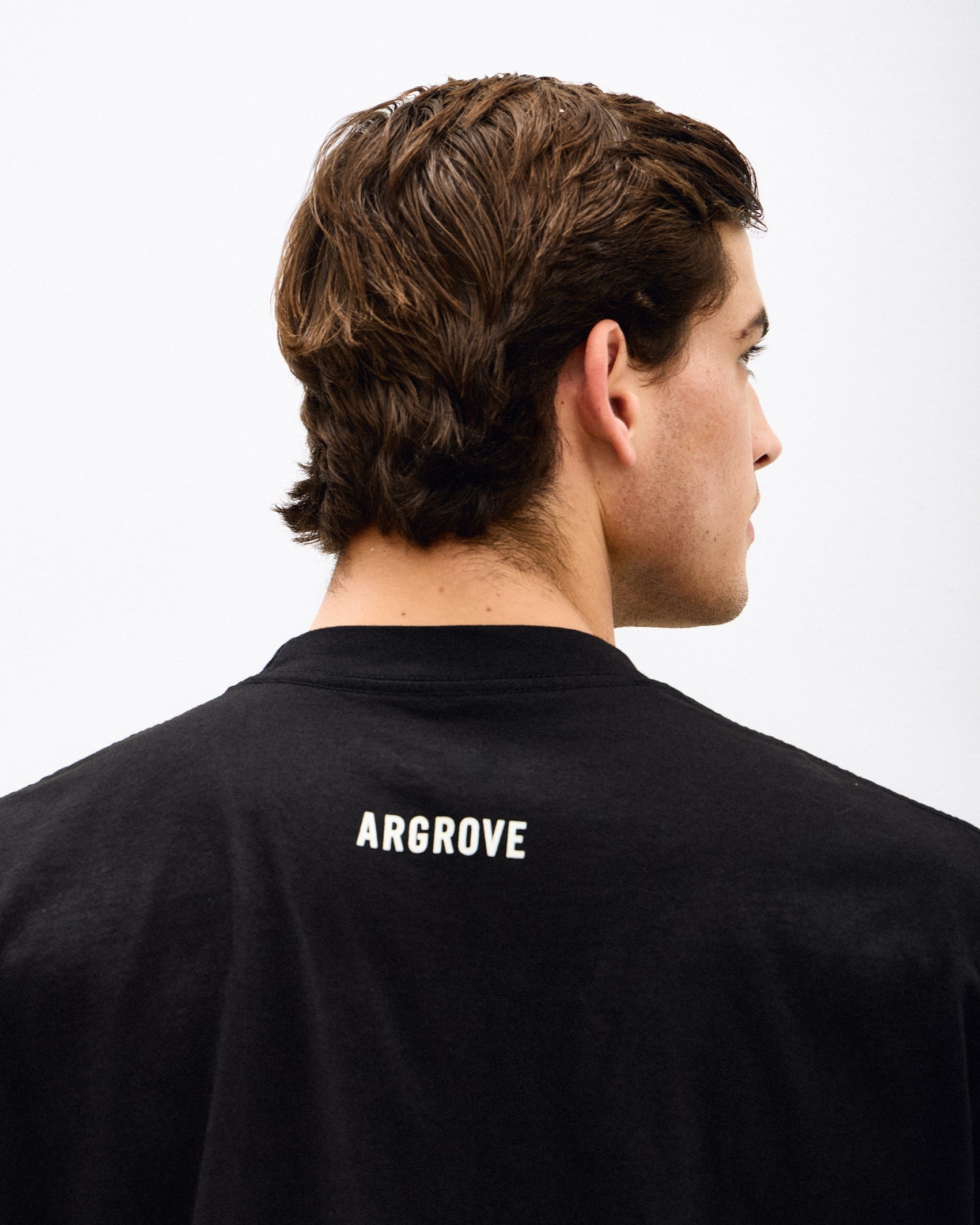 ARGROVE T-SHIRT - IVORY ON COAL
