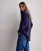 ARGROVE LONG SLEEVE SHIRT - SAPPHIRE