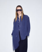 ARGROVE LONG SLEEVE SHIRT - SAPPHIRE
