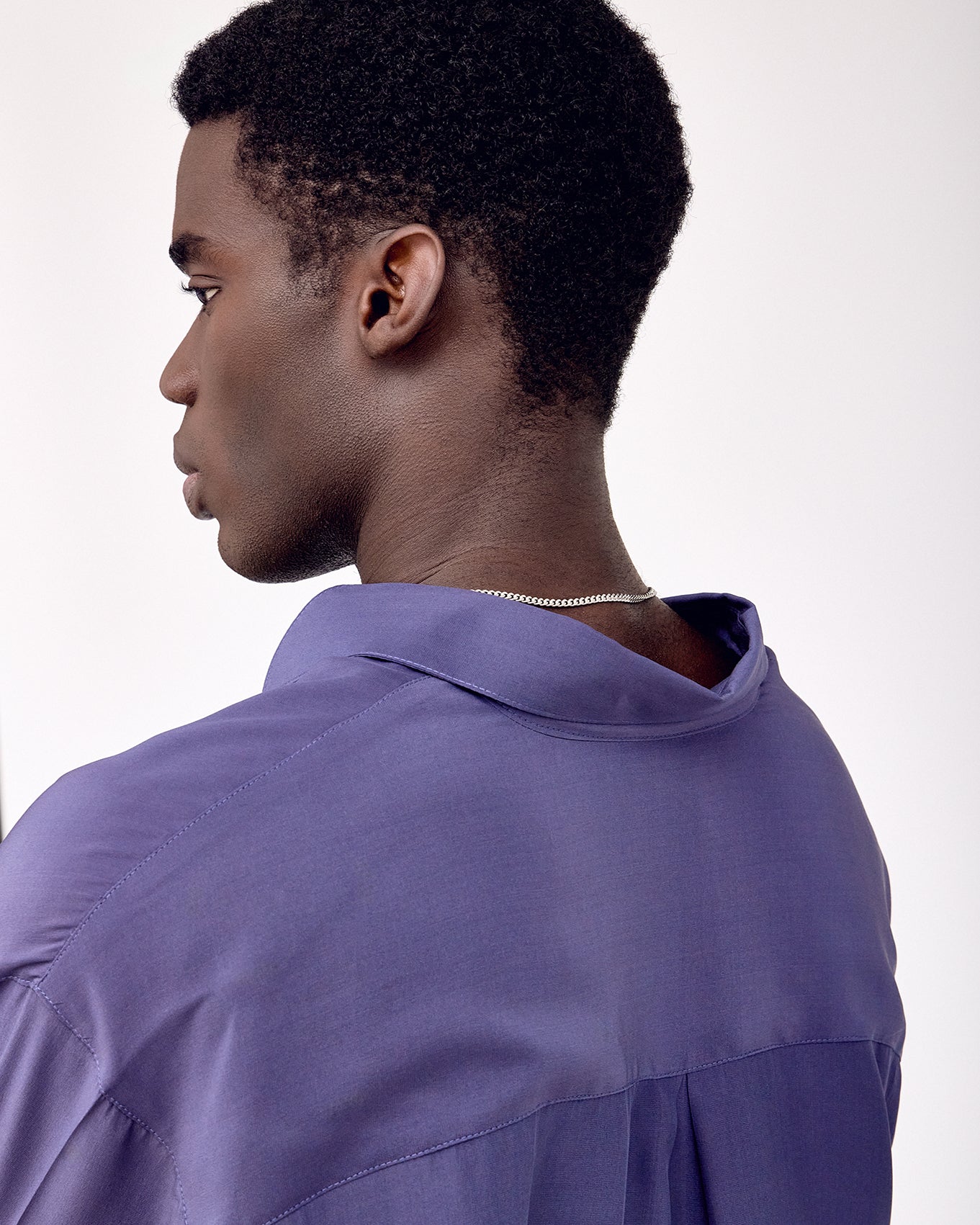 ARGROVE LONG SLEEVE SHIRT - SAPPHIRE