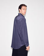 ARGROVE LONG SLEEVE SHIRT - SAPPHIRE