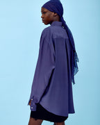 ARGROVE LONG SLEEVE SHIRT - SAPPHIRE