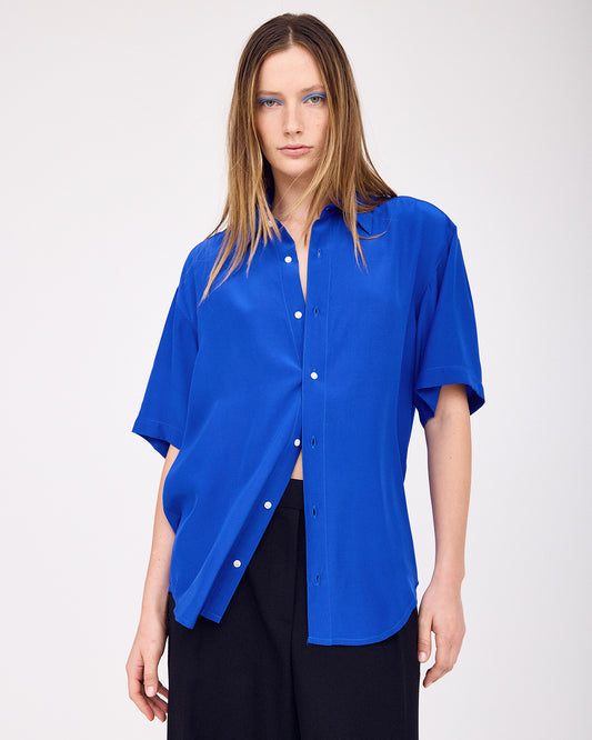 Short Sleeve Shirt - Pacific Blue