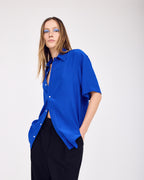 ARGROVE SHORT SLEEVE SHIRT - PACIFIC BLUE