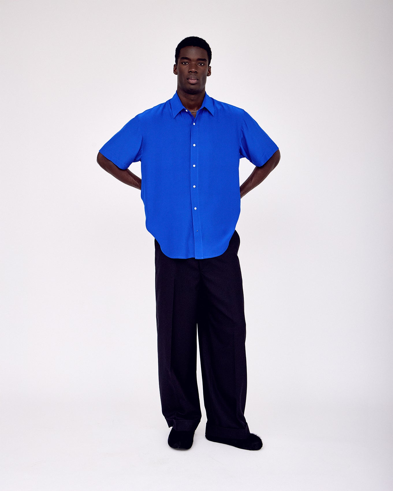 ARGROVE SHORT SLEEVE SHIRT - PACIFIC BLUE