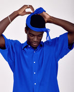 ARGROVE SHORT SLEEVE SHIRT - PACIFIC BLUE