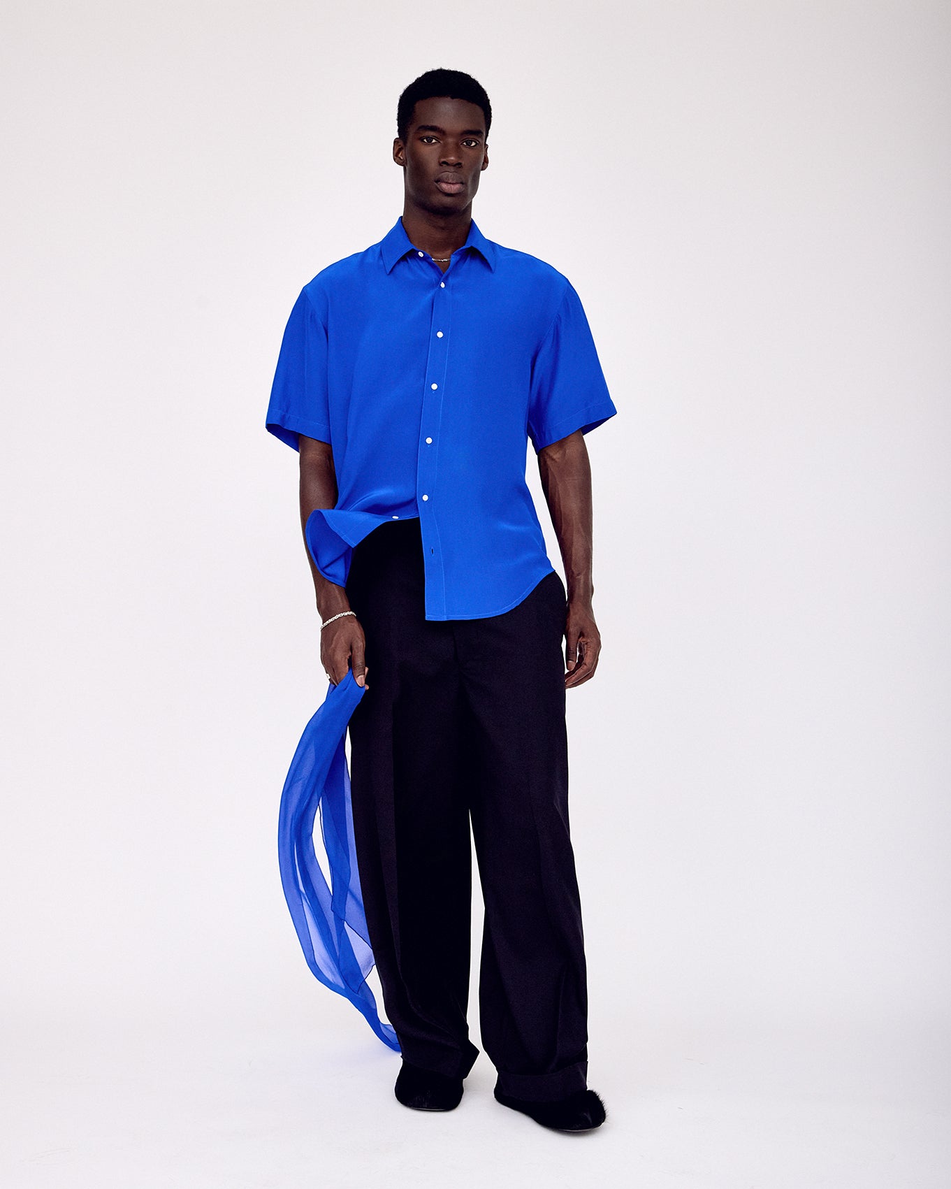 ARGROVE SHORT SLEEVE SHIRT - PACIFIC BLUE