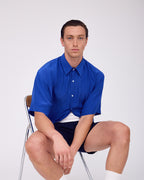 ARGROVE SHORT SLEEVE SHIRT - PACIFIC BLUE