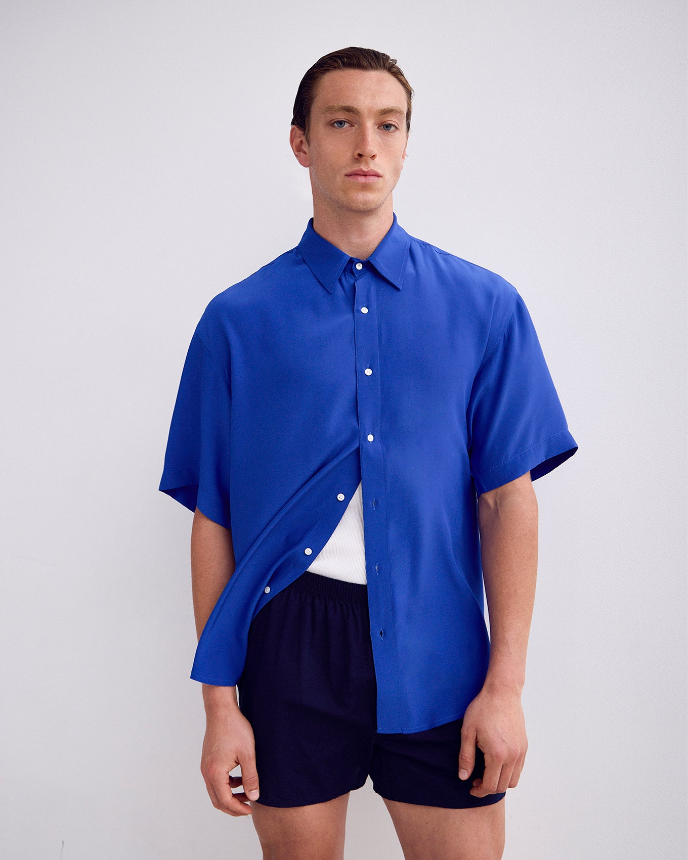 ARGROVE SHORT SLEEVE SHIRT - PACIFIC BLUE