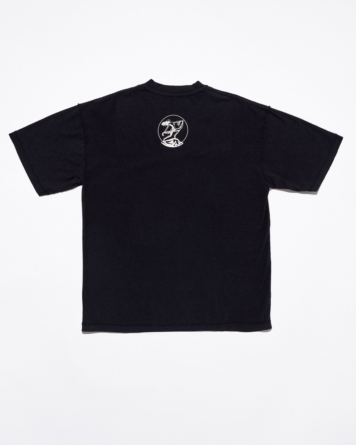 ARGROVE REVERSE T-SHIRT - COAL