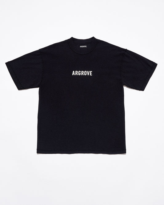 ARGROVE REVERSE T-SHIRT - COAL