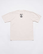 ARGROVE REVERSE T-SHIRT - IVORY