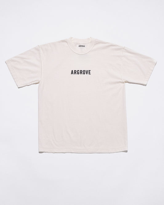 ARGROVE REVERSE T-SHIRT - IVORY