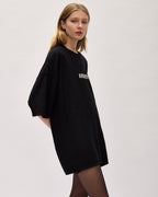 ARGROVE REVERSE T-SHIRT - COAL